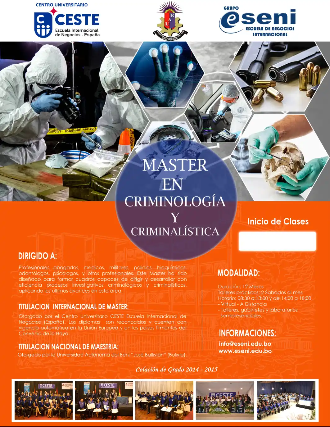 Master en Criminologia